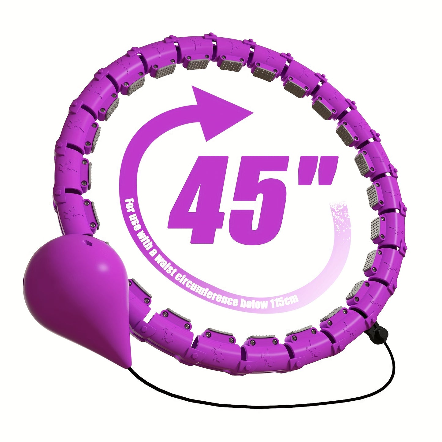 Smart Pilates Fitness Ring: Core & Waist Toning, Universal ABS Material – Perfect for Home & Outdoor Workouts