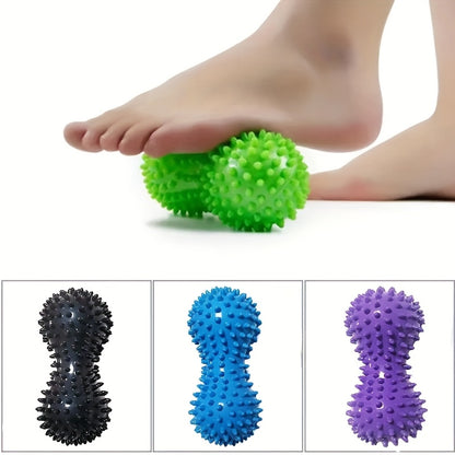 1pc PVC Massage Ball for Deep Tissue, Back, Foot, Full Body Muscle Therapy - Youth Yoga Ball for Training & Relaxation - Multi-Use Therapy Ball for Fitness & Wellness