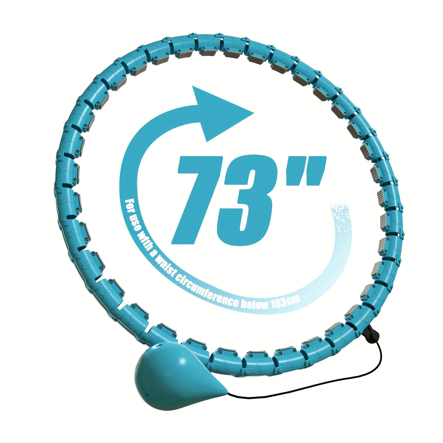 Smart Pilates Fitness Ring: Core & Waist Toning, Universal ABS Material – Perfect for Home & Outdoor Workouts