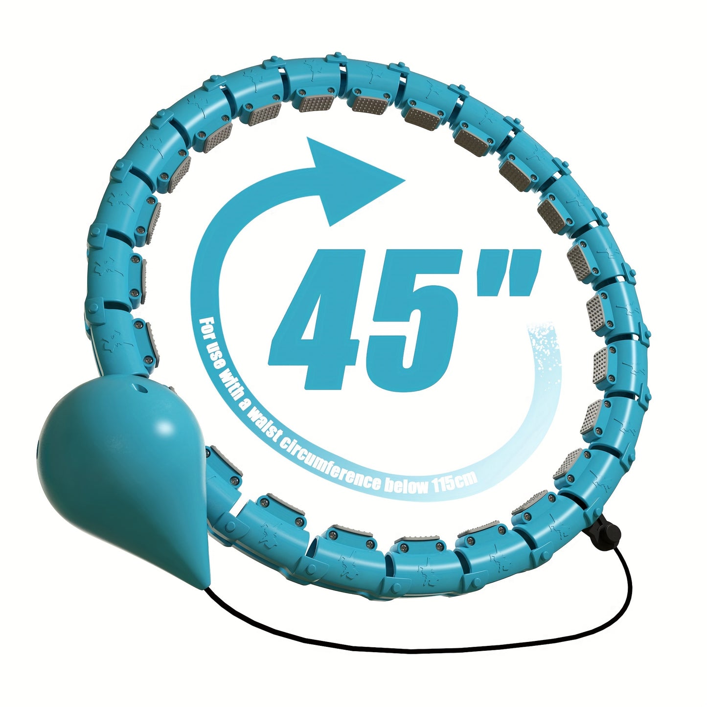 Smart Pilates Fitness Ring: Core & Waist Toning, Universal ABS Material – Perfect for Home & Outdoor Workouts