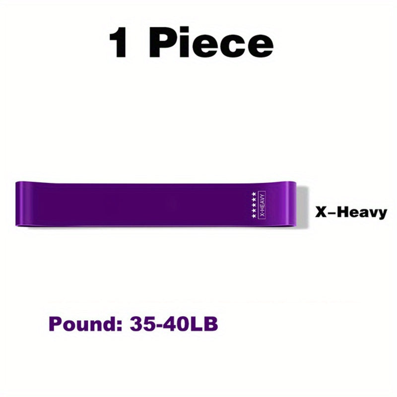 Resistance Loop Exercise Bands Exercise Bands for Home Fitness, Stretching, Strength Training, Physical Relax,Elastic Workout Bands for Women Men Kids, Set of 1-5, Stretching Bands, Physical Relax, Lightweight Fitness Gear, V