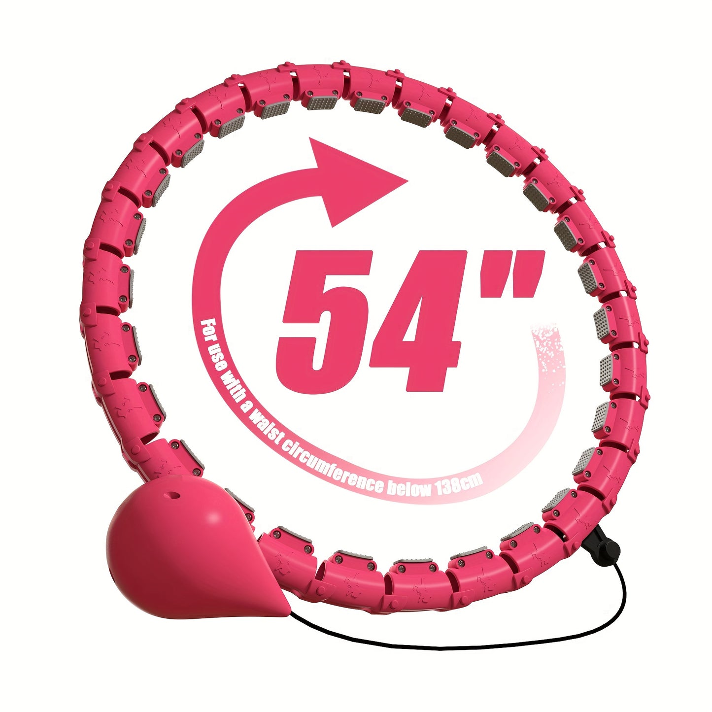 Smart Pilates Fitness Ring: Core & Waist Toning, Universal ABS Material – Perfect for Home & Outdoor Workouts