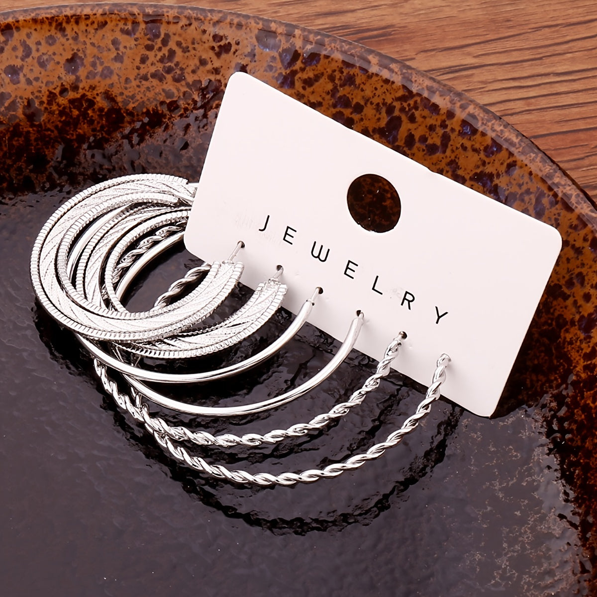 Boho Vintage Style 14K Golden Plated Zinc Alloy Earring Set, Alloy Ear Needle, Non-Feathered Jewelry for Women