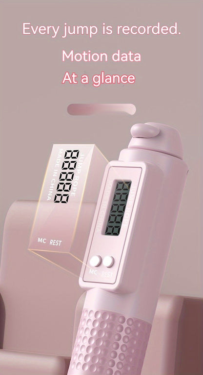 1pc Weighted Skipping Rope For Fitness, Weight Loss, And Fat Burning - Ideal For Students And Adults