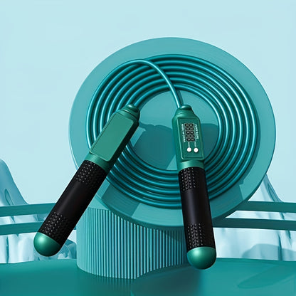 1pc Weighted Skipping Rope For Fitness, Weight Loss, And Fat Burning - Ideal For Students And Adults