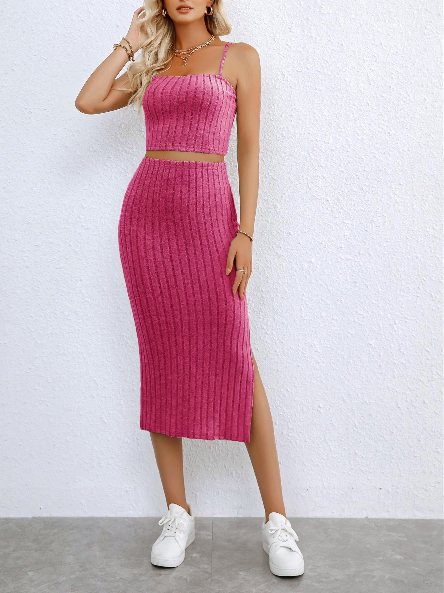 Sexy Two-Piece Dress + Straps, Formal Dresses for Women, Party Dresses for Women