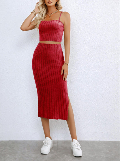 Sexy Two-Piece Dress + Straps, Formal Dresses for Women, Party Dresses for Women