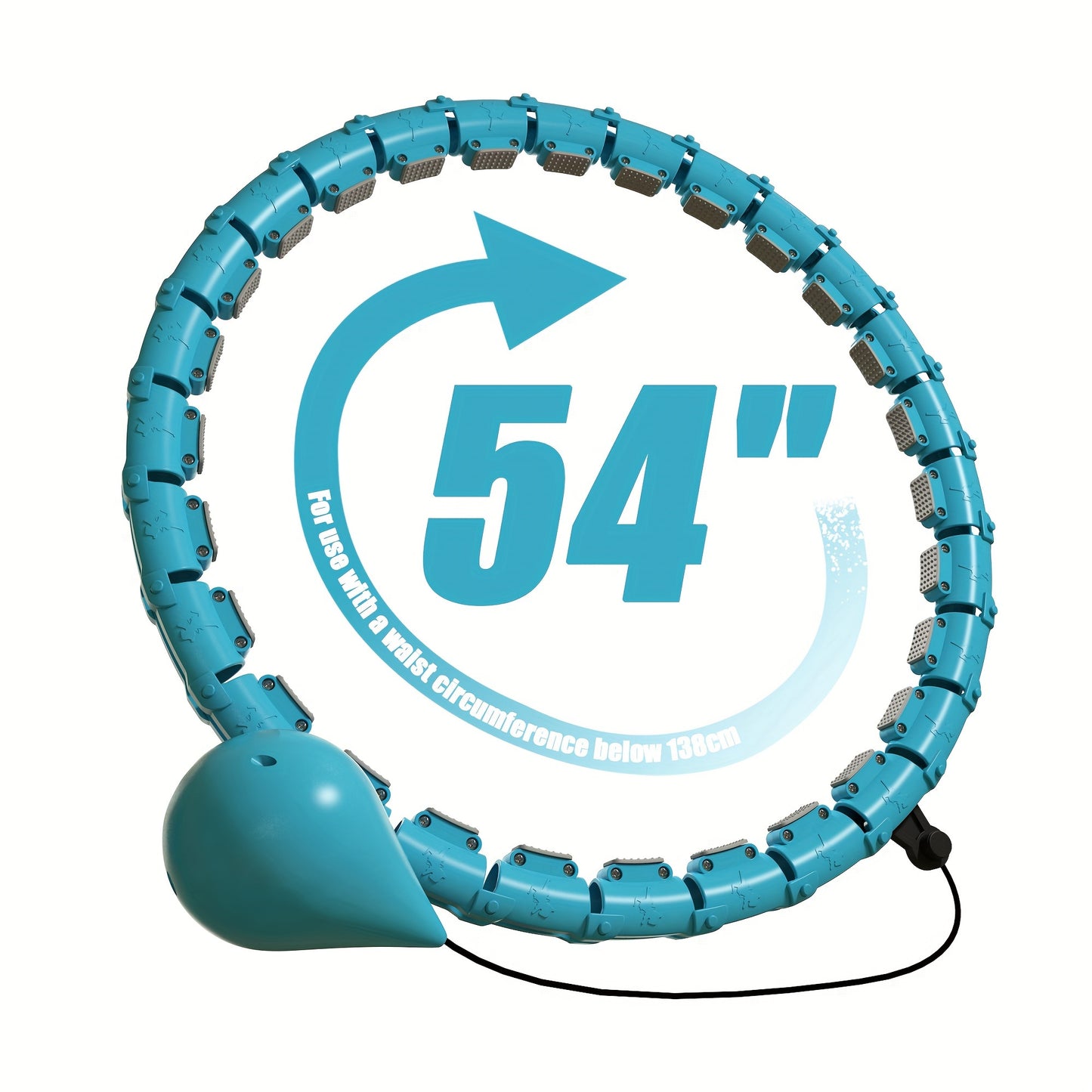 Smart Pilates Fitness Ring: Core & Waist Toning, Universal ABS Material – Perfect for Home & Outdoor Workouts