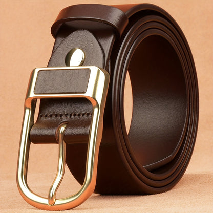 Retro Buckle Belt Business Casual Jeans Pants Belt Clothing Decorative Accessories, Ideal choice for Gifts