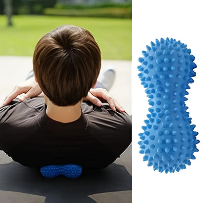 1pc PVC Massage Ball for Deep Tissue, Back, Foot, Full Body Muscle Therapy - Youth Yoga Ball for Training & Relaxation - Multi-Use Therapy Ball for Fitness & Wellness