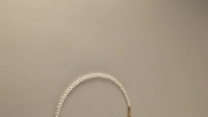 Elegant Single-Strand Faux Pearl Choker Necklace for Women - Bohemian Style, Perfect for Parties, Gatherings, and Gifts, Versatile Accessory|Clavicle Chain|Imitation Pearls