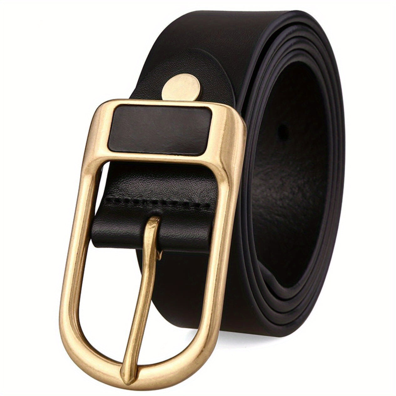Retro Buckle Belt Business Casual Jeans Pants Belt Clothing Decorative Accessories, Ideal choice for Gifts