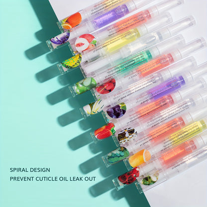 15 Cuticle Oil Pens Moisturizing And Protecting Cuticle Oil Pens 15 Scents Nail Cuticle Protector Nail Care Prevent Nail Ingrown Toenails Reduce Nail Breakage Nail Professional Manicure And Pedicure Set Accessories