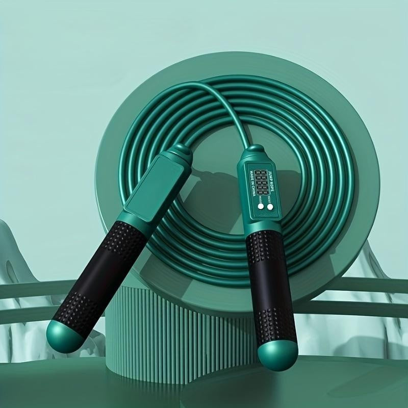 1pc Weighted Skipping Rope For Fitness, Weight Loss, And Fat Burning - Ideal For Students And Adults